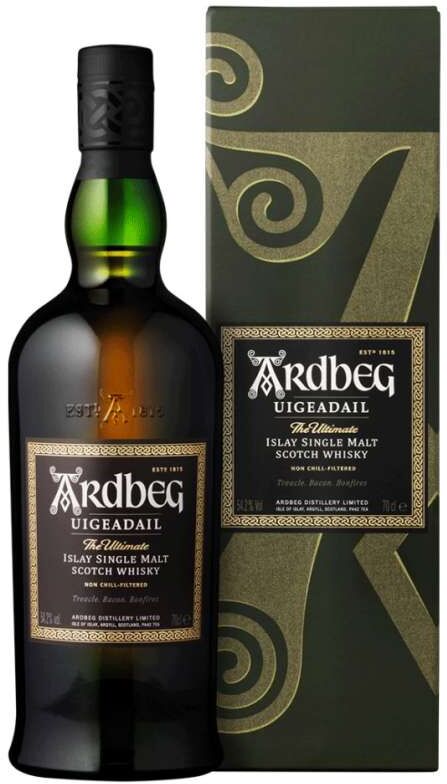 Moët Hennessy Ardbeg Uigeadail Whisky 70 cl. Escocia - Mot-Hennessy