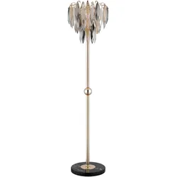 Stehleuchte ELINOR (DH 40x165 cm) - gold - DH 40x165 cm