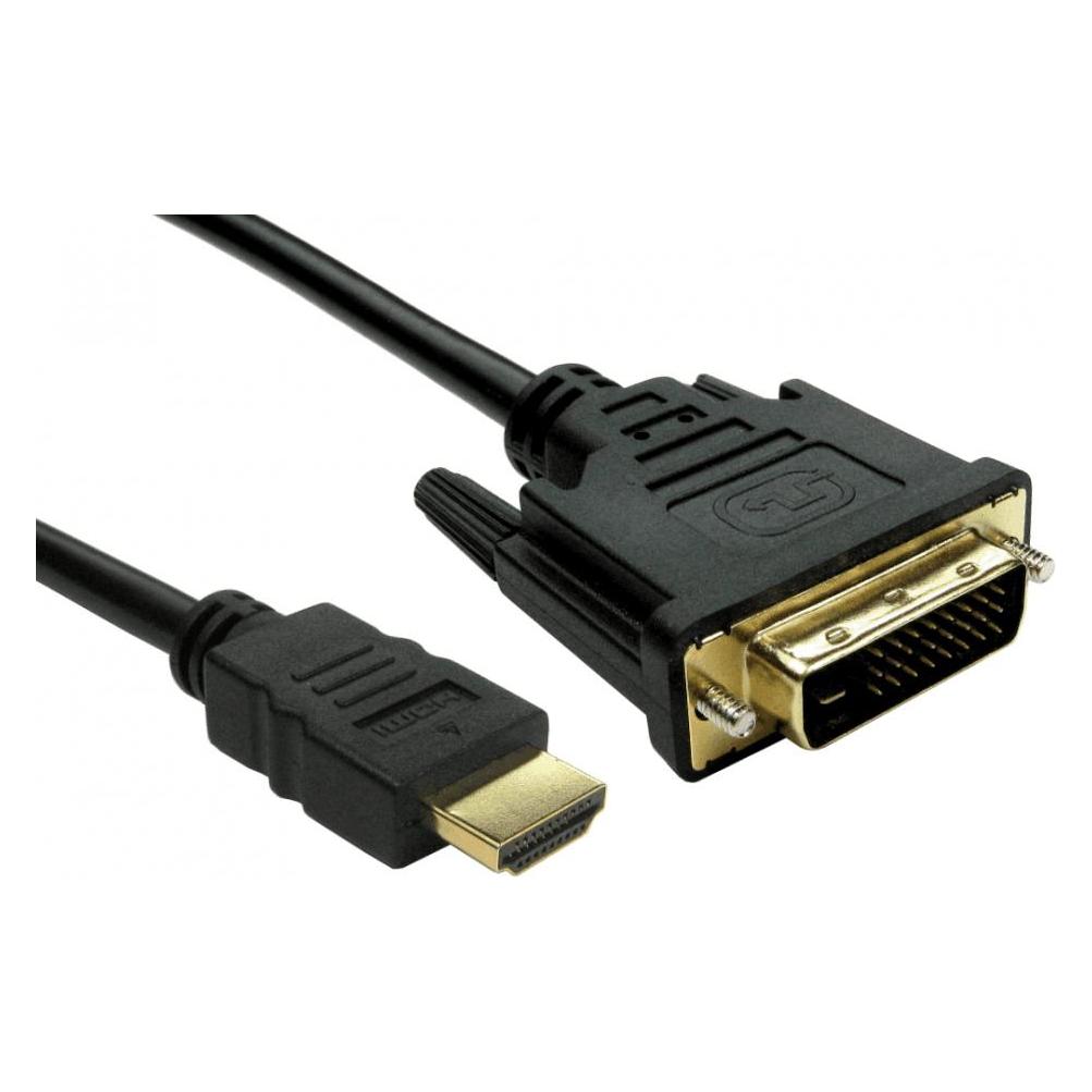 Cables Direct CDL DVI-D to HDMI - 5mtr CCS (5 m) (77DVHD-3305)