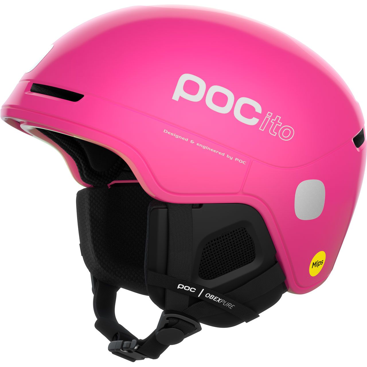 POCito Obex Mips fluorescent pink - M-L = 55 - 58 cm