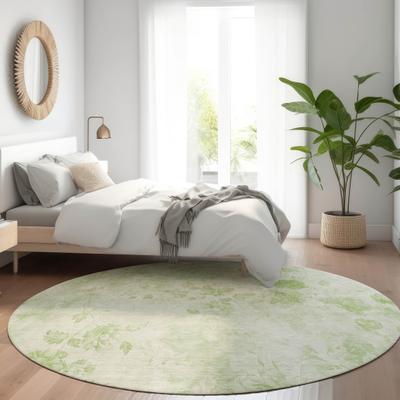 Addison Rugs Machine Washable Indoor/ Outdoor Chantille Vanishing Floral Rug