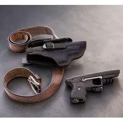 Gürtelholster für die Jet Protector mit Magazinfach (Rechtshänder)