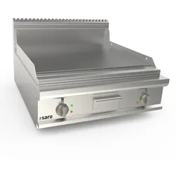 Saro Elektrogriddleplatte 800Mm Breit Tisch Glatt Modell Lq / Fte4Bbl