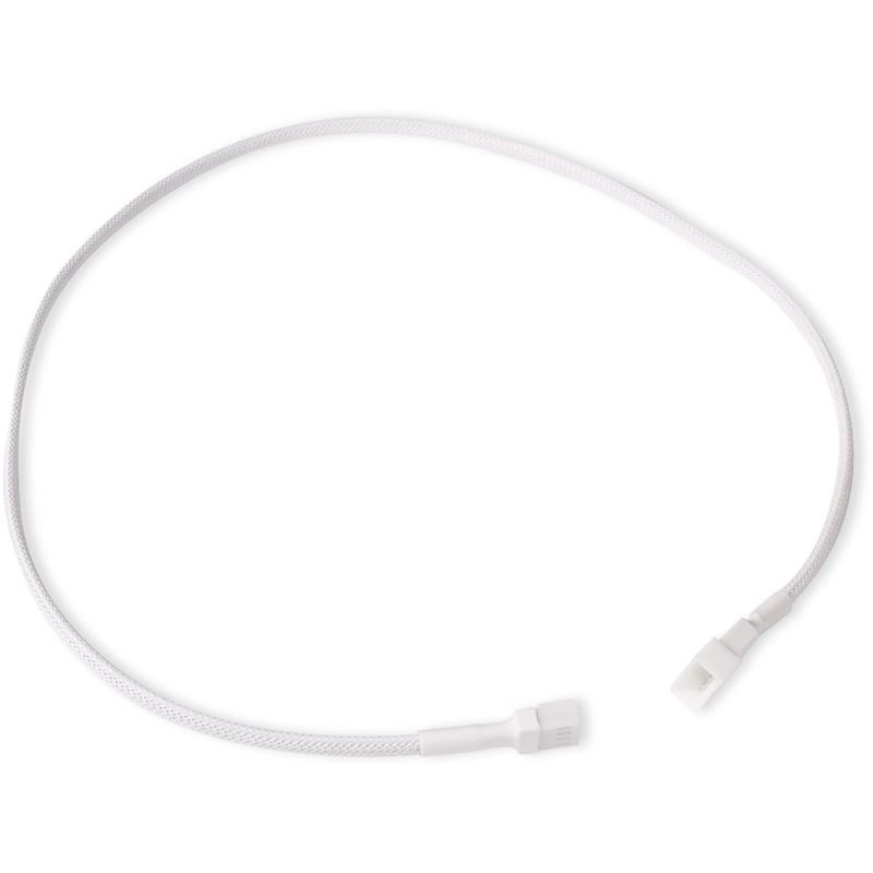 Alphacool Lüfterkabel 4-Pin auf 4-Pin Verlängerung 60cm weiß