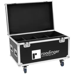 ROADINGER Flightcase 4x LED IP Atmo Blinder 9