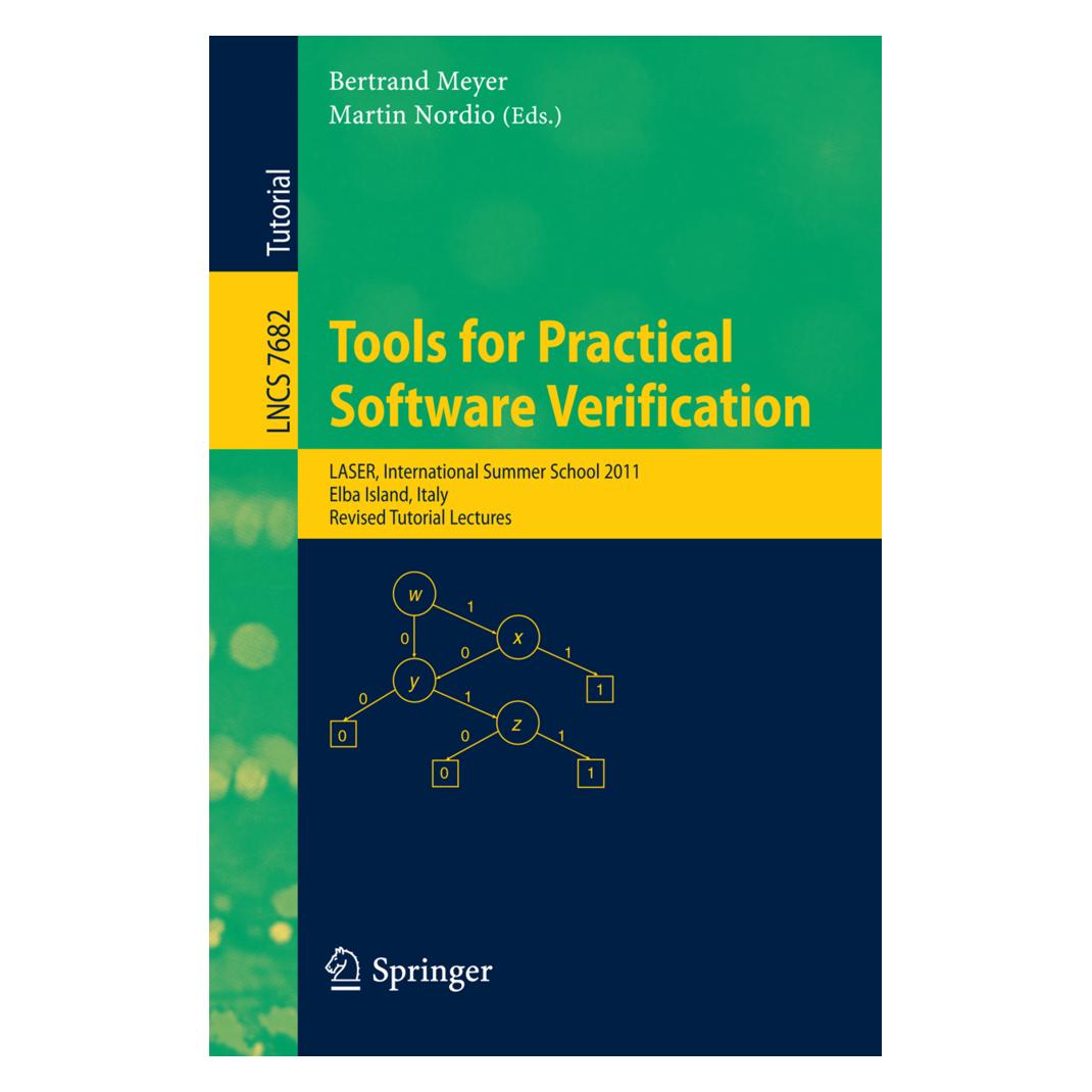 Springer Tools for Practical Software Verification (Englisch, Softcover, Bertrand Meyer, Martin Nordio) (35146653)