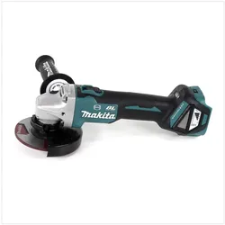 Makita, Winkelschleifer, DGA 513 RMJ Akku Winkelschleifer 18V 125mm Brushless + 2x Akku 4,0Ah + Ladegerät + Makpac (125 mm)