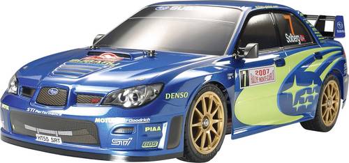 Tamiya 51289 1:10 Karosserie Subaru Impreza WRC 2007 187mm Unlackiert, nicht ausgeschnitten