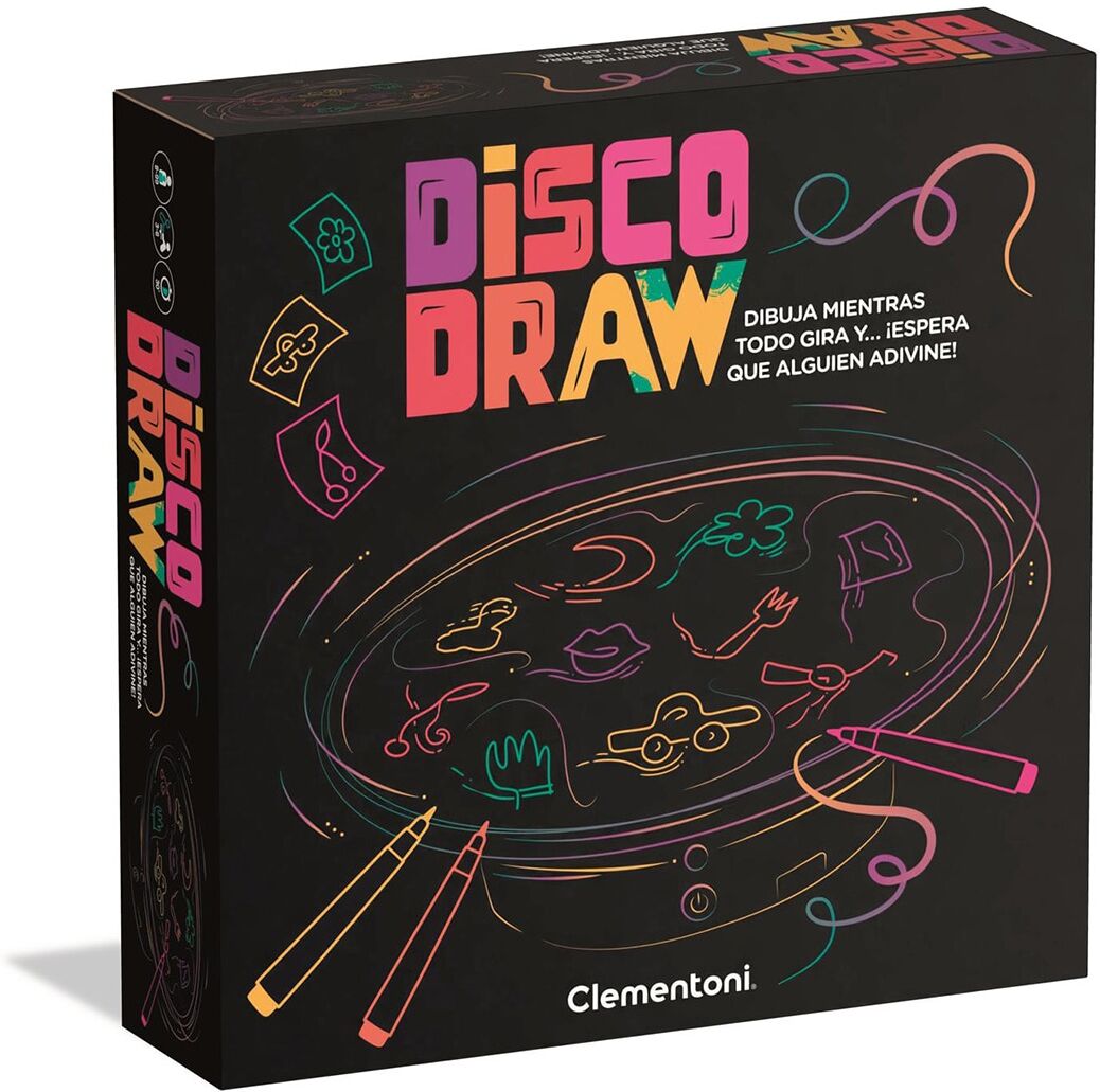 Clementoni Juego de mesa Disco Draw .