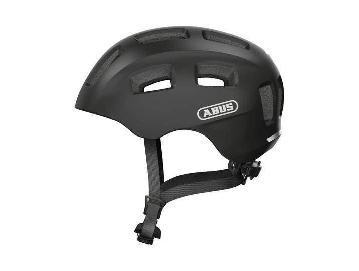 Abus Velohelm Youn-I 2.0 48 - 54 cm Schwarz