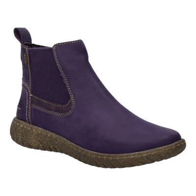 Stiefelette JOSEF SEIBEL "Angelina 01, purple", Damen, Gr. 37, lila, Obermaterial: 100% Rindsleder Leather cow., Schuhe Stiefelette
