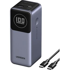 UGREEN Powerbank Nexode, 12000mAh, USB-A & USB-C, Ladeleistung 100 Watt