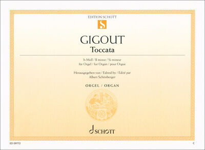 Schott Gigout Toccata h-Moll