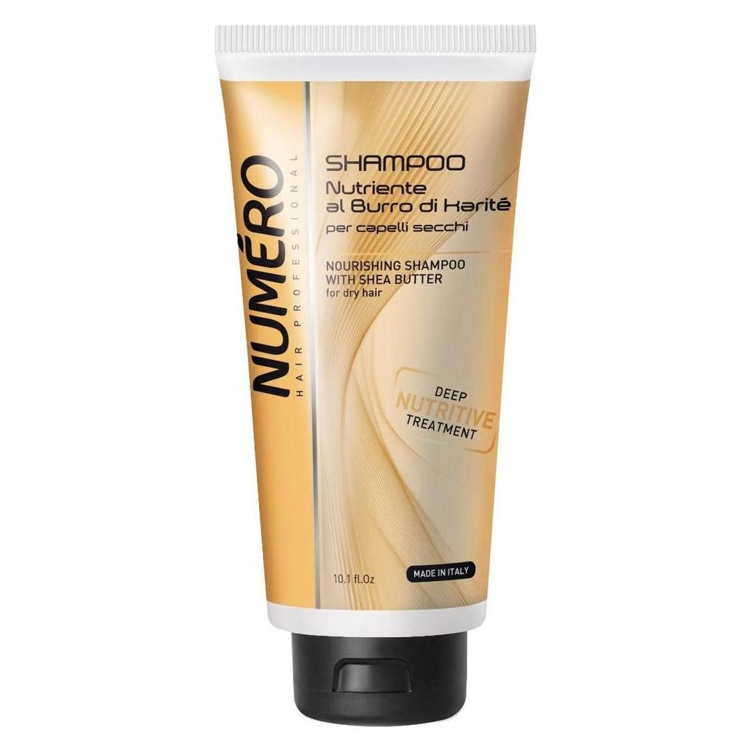 Brelil Professional NUMERO Nourishing Shampoo with Shea Butter 300ml (Flüssiges Shampoo, 300 ml) (42447525)