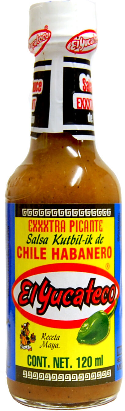 El Yucateco Habanero Hot Sauce 120ml