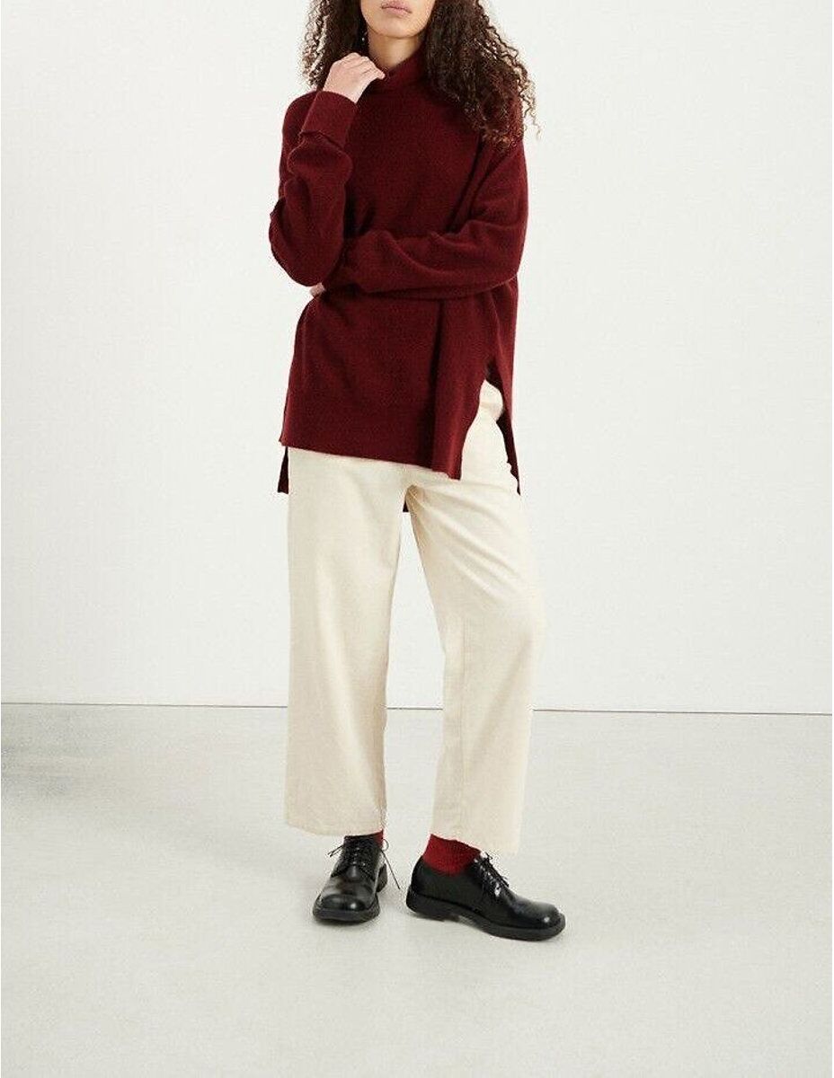 AMERICAN VINTAGE Pantalon droit à taille élastiquée, LYCAZ