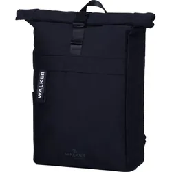 Schneiders Rucksack Classic Roll Top schwarz 20 bis 23 Liter 29 x 40 x 15 cm