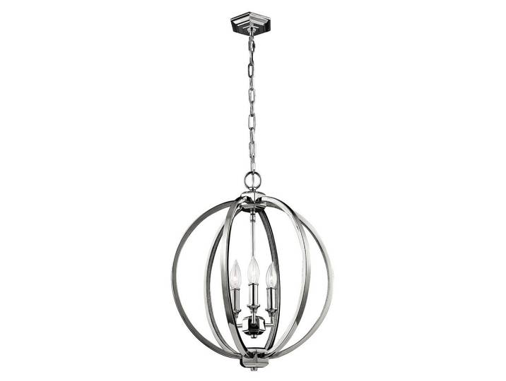 Elstead Lighting Hängeleuchte, Nickelfarben, Metall, Kugel, 67.9 cm, RoHS, Lampen & Leuchten, Innenbeleuchtung, Hängelampen, Pendelleuchte