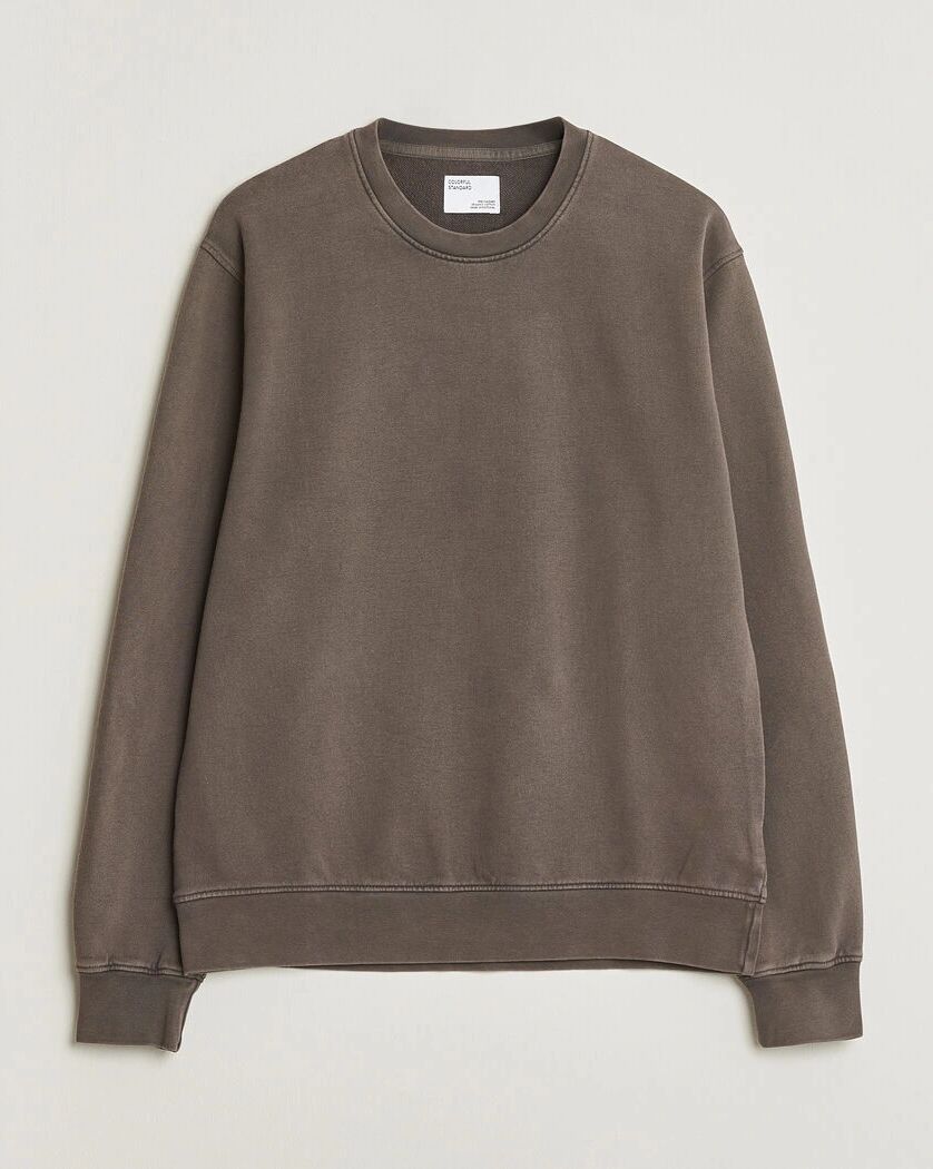 Colorful Standard Classic Organic Crew Neck Sweat Fade Mud