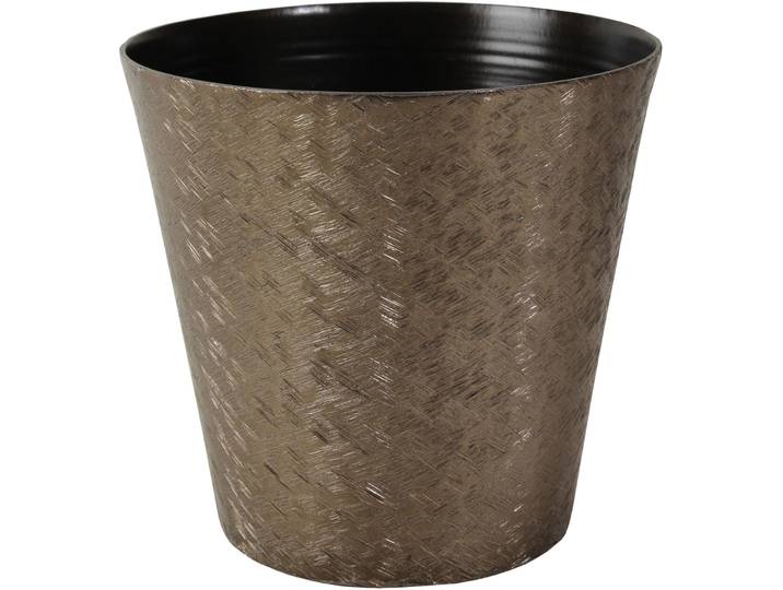 Übertopf Natural - Farbe: anthrazit - Material: Aluminium - Übertopf