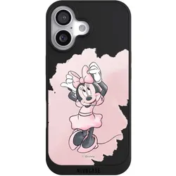 Nivocase Handyhülle für Apple iPhone 17 Hülle NIVOpure Case Schwarz Disney Motiv ohne Hintergrund (Apple iPhone 17), Smartphone Hülle, Schwarz