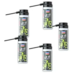 5x Fettspray LIQUI MOLY 6057 Bike LM 40 Multifunktionsspray Fahrrad 50 ml