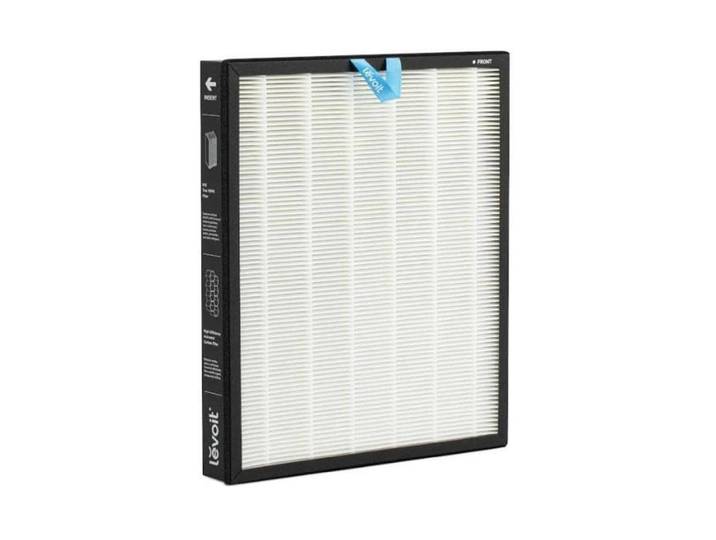 Ersatzfilter LEVOIT Vital 200 , weiss (weiß), Kunststoff, Polyethylenterephthalat (PET), Filterkartuschen, Ersatzfilter, abwaschbarer Vorfilter, für Allergiker und Raucher