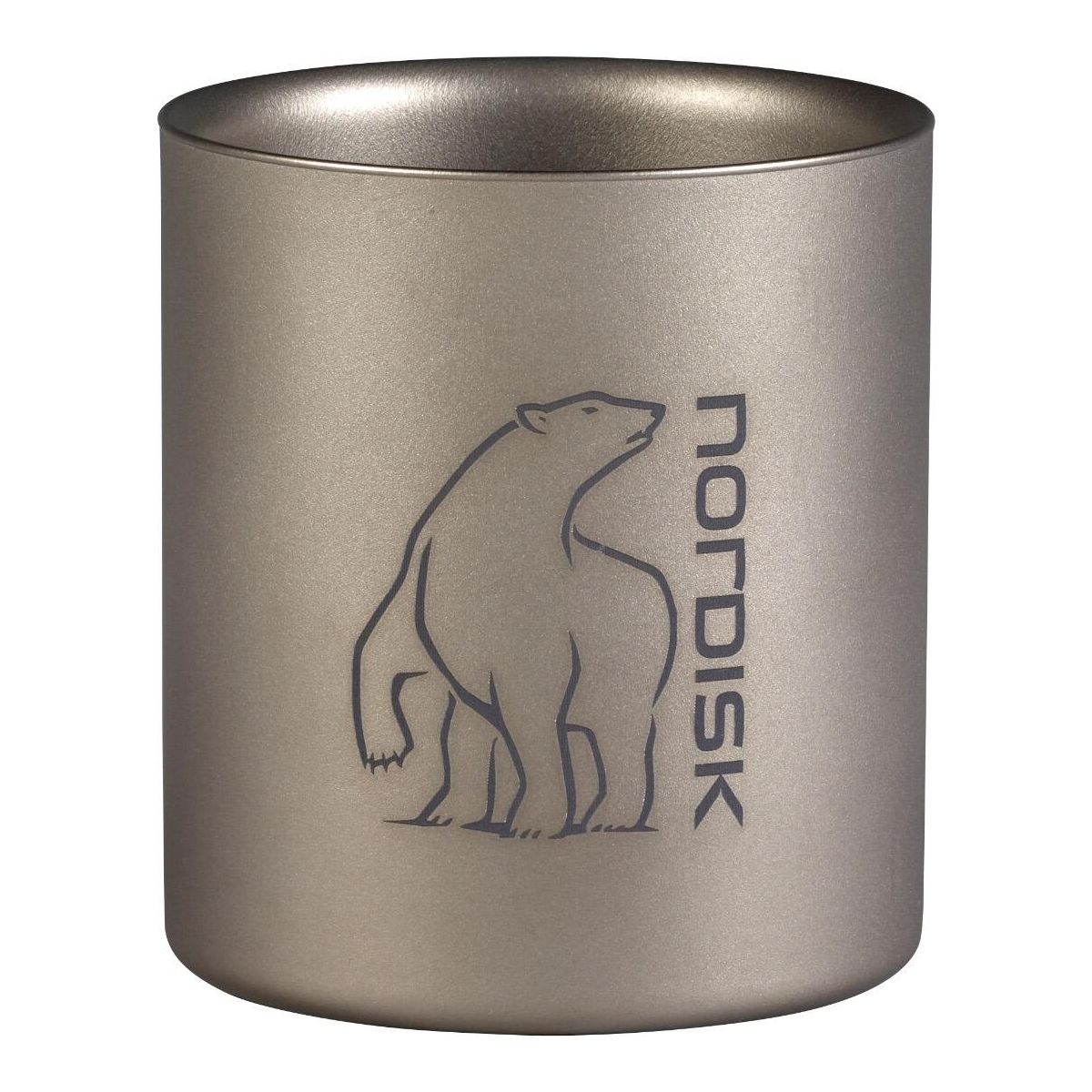 Nordisk Titanium Mug Double Wall 220ml Without Handle neutral 119010