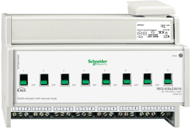 Schneider Electric Actionneur de commutation REG-K/8x230/16 MTN647893 (MTN647893)