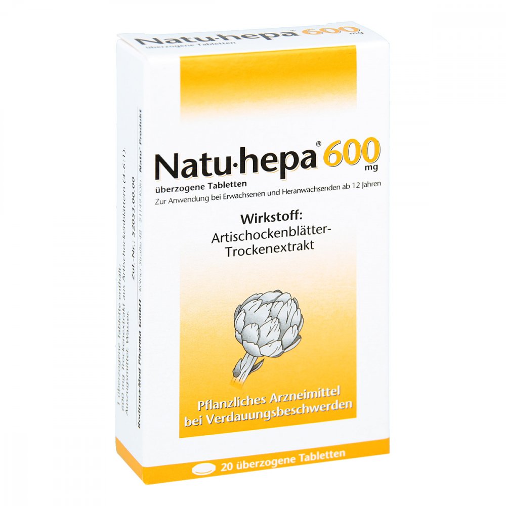 Rodisma-Med Pharma GmbH Natu-hepa 600mg 04774431