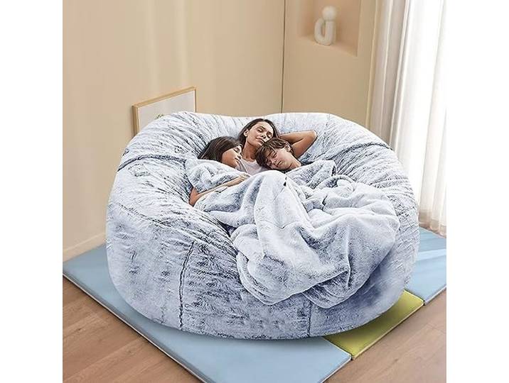 DDS22E Sitzsack ohne Füllung Vielseitiger und bequemer Sitzsack, perfekt for jeden Wohnraum.(#19,5FT (130*65CM))