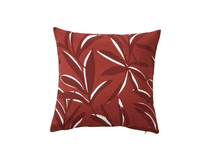 Housse de coussin imprimé feuillage - Blancheporte