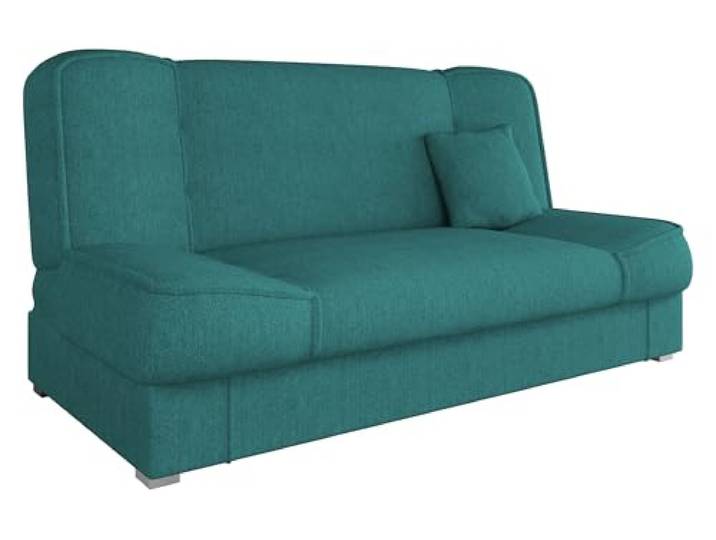 Mirjan24 Schlafsofa Gemini mit Bettkasten, 3 Sitzer Sofa, Couch mit Schlaffunktion, Bettsofa Schlafsofa Polstersofa Farbauswahl Couchgarnitur (Enjoy 17)