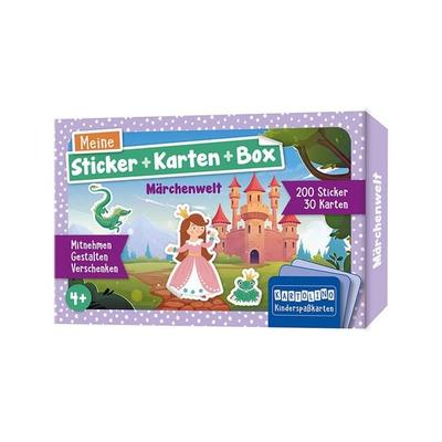 Meine Sticker + Karten + Box - Märchenwelt, Set von , Circon Verlag GmbH, 978-3-7901-0019-8