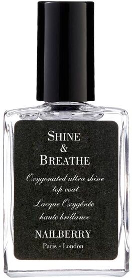 15ml NAILBERRY Shine & Breathe Oxygenated Ultra Shine Top Coat