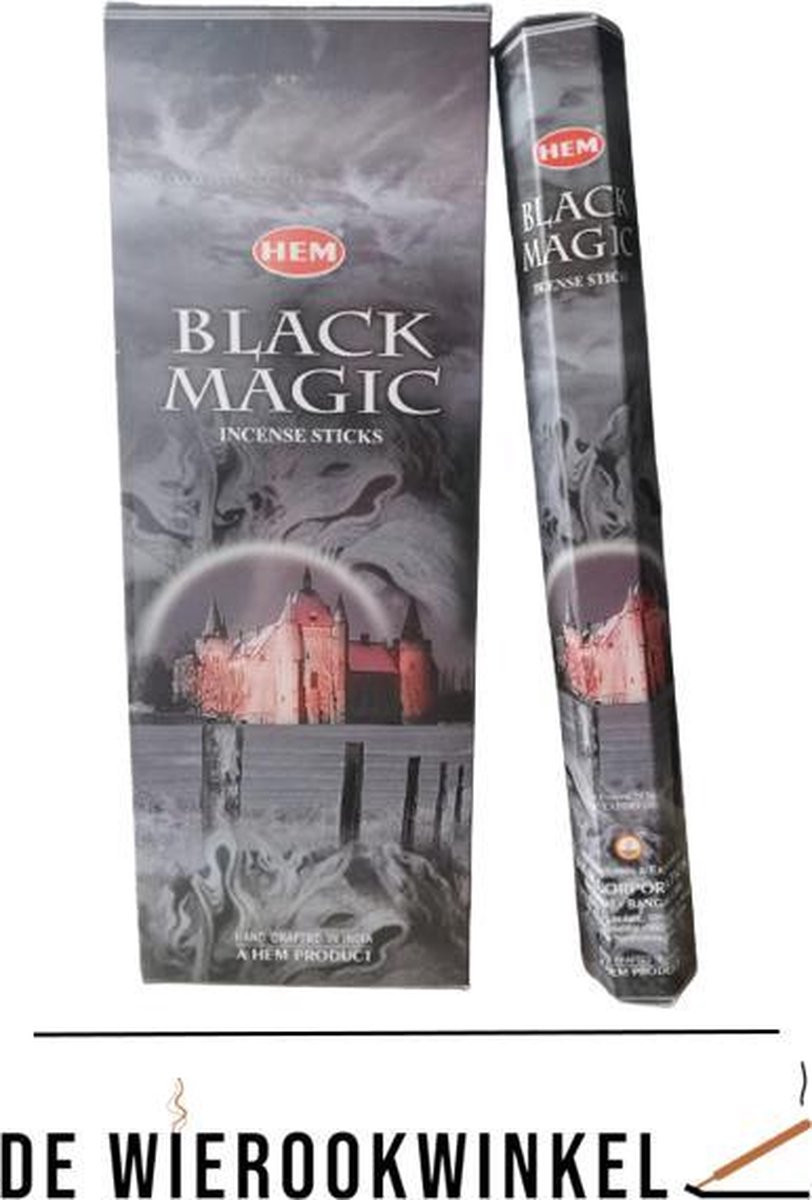 HEM Black Magic Wierookstokjes - 120 stuks (6 kokers)