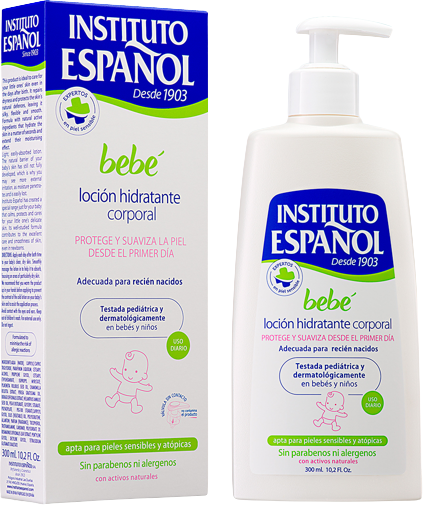 Instituto Español Loción Hidratante Corporal Bebé 300 ml 300 ml