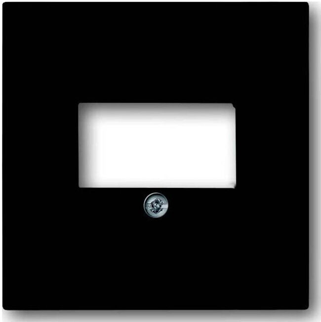 Busch-Jaeger Plaque centrale noire mt pour UAE/TAE/LS 1766-885 (2CKA001710A3903)