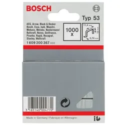 BOSCH 1000er Pack Tackerklammern »Typ 53« 12 mm