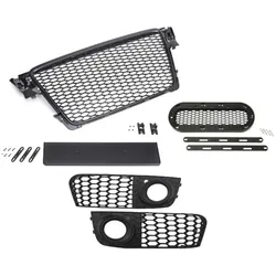 Kühlergrill Sport Waben-Grill Lüftungsgitter passend für Audi A4 B8 8K 2007-2012