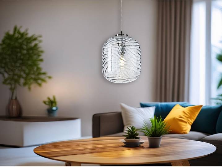 LUCE Design Nereide Pendelleuchte E27 Seeblau