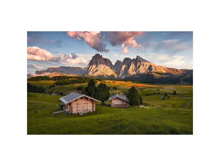 Fototapete, Mehrfarbig, Graphik, 450x280 cm, Tapeten & Wandverkleidungen, Fototapeten