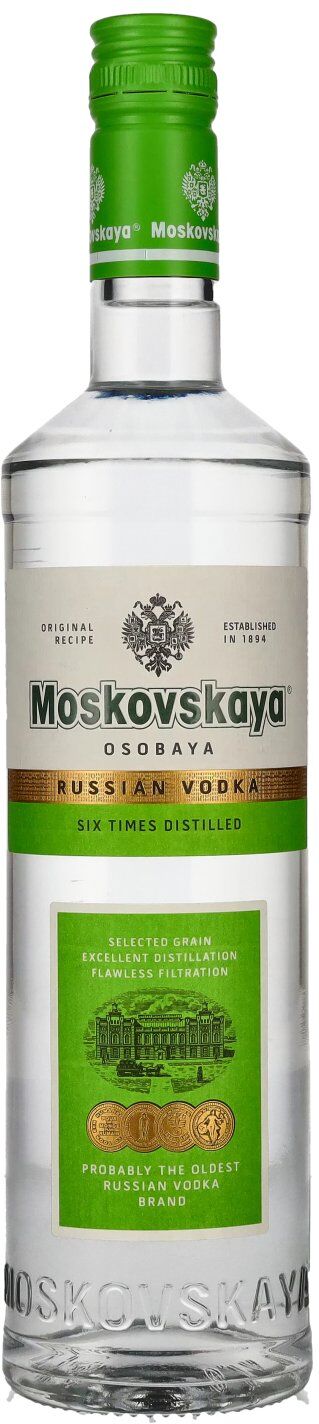 Moskovskaya Vodka Moskovskaya Osobaya Vodka FKP 38% Vol. 0,7l
