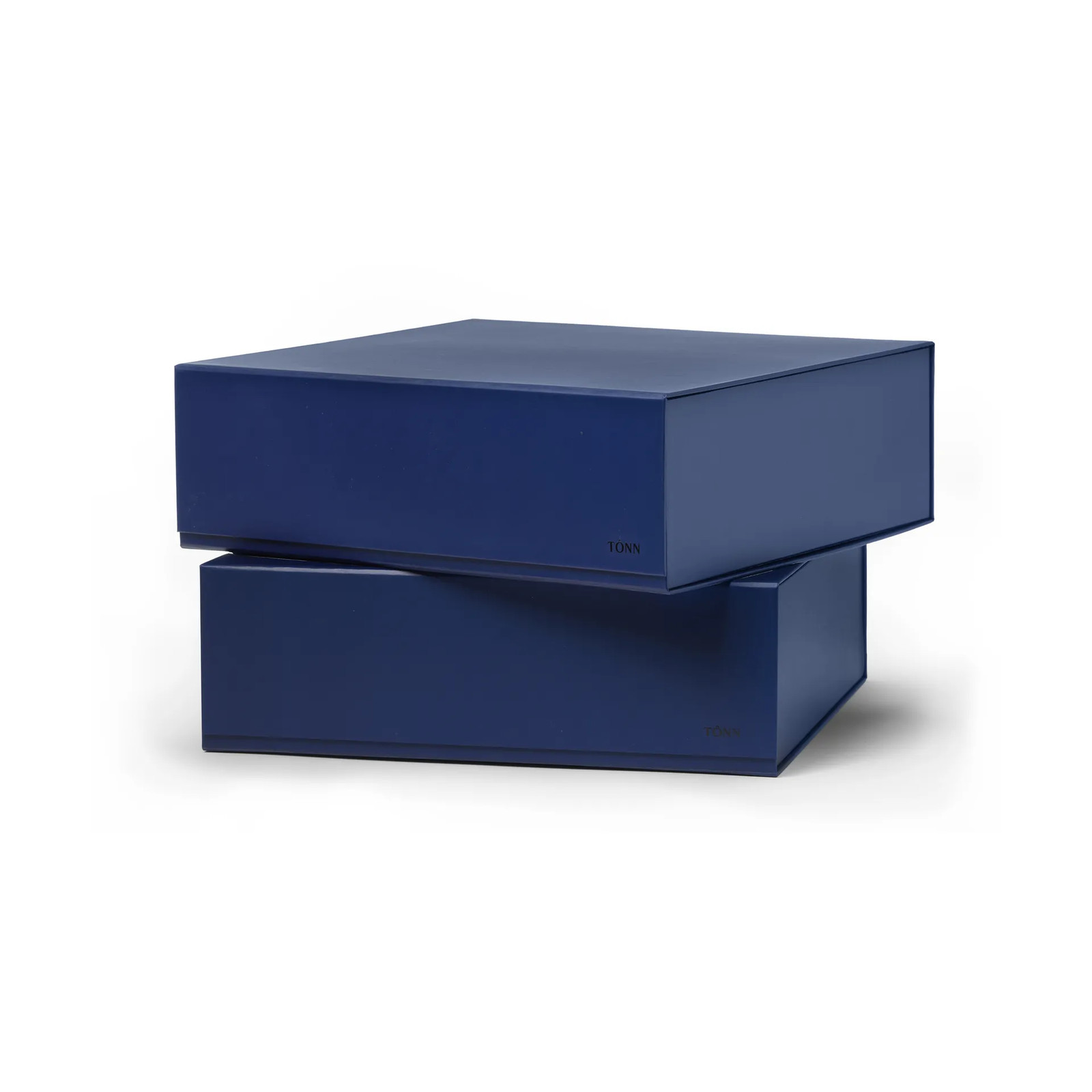 TÔNN furniture Pac box opbergbox Middernachtblauw, large, 2-pack, B/D/H: 32,5 x 10,5 x 30 cm