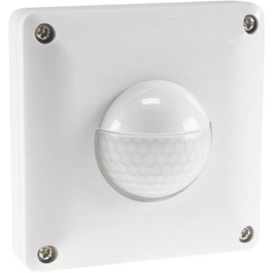 ChiliTec Bewegungsmelder PIR, 190°, 9 m, innen + außen IP65, weiß