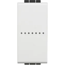 Legrand N4003C Vernetzter Wechselschalter für LivingLight with Netatmo, Farbe: Weiß