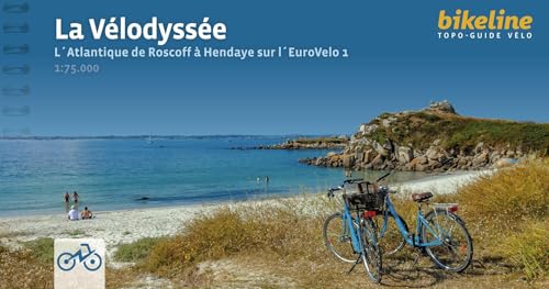 Esterbauer Verlag - La Vélodyssée : l'Atlantique de Roscoff à Hendaye sur l'EuroVelo 1 - Preis vom 17.10.2026 19:25:27 h