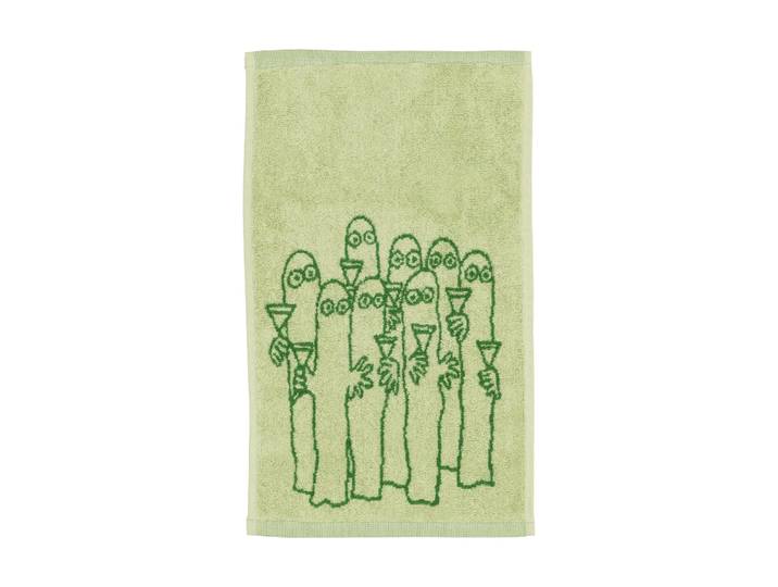 Moomin Arabia Serviette Mumin 30x50 cm Hattifnattarna, vert