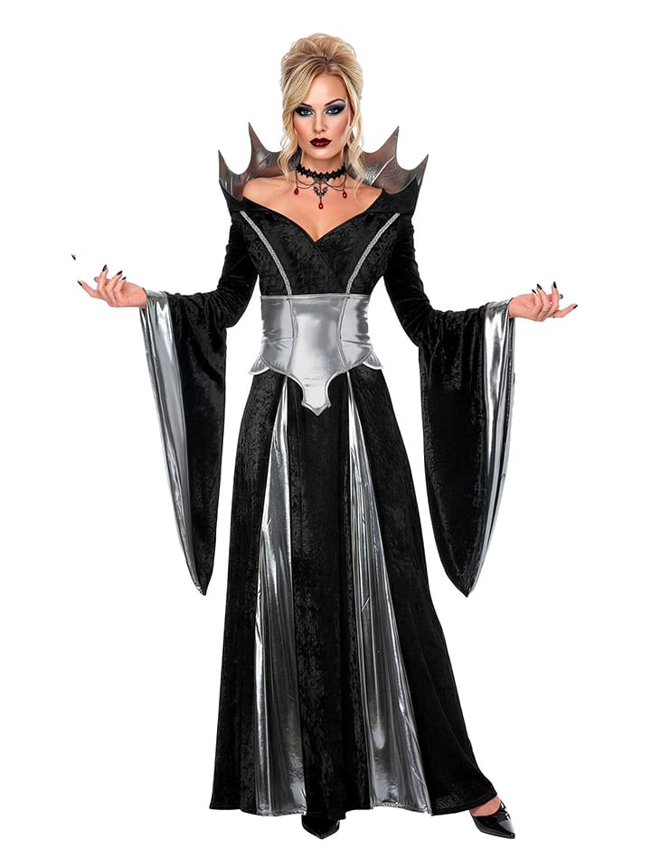 Widmann Kostümkleid "DARK QUEEN" in Schwarz - M