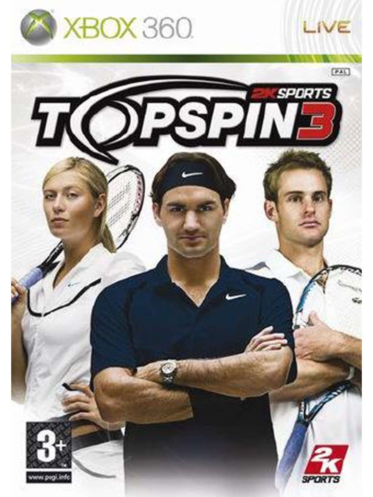 Top Spin 3 - Microsoft Xbox 360 - Sport - PEGI 3